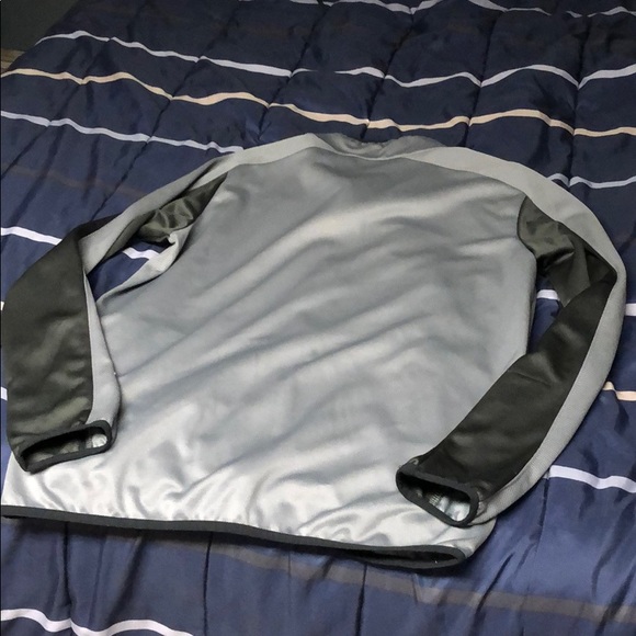 Nike gray and silver dri fit track jacket - Picture 5 of 5